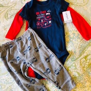 NWT Big Chief/Little Hero outfit